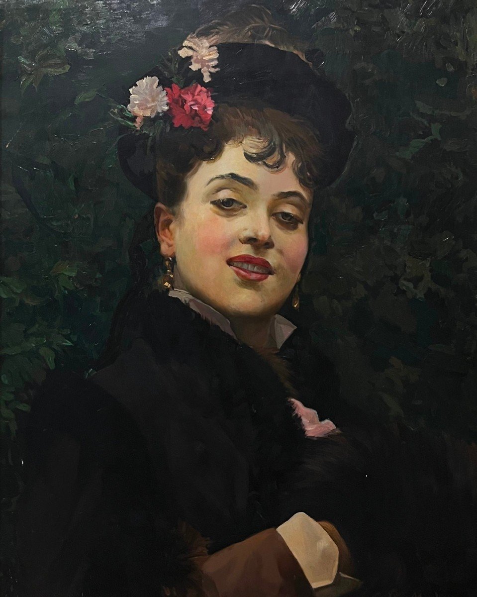 Raimundo De Madrazo (1841-1920) Follower Of - Aline Masson-photo-3