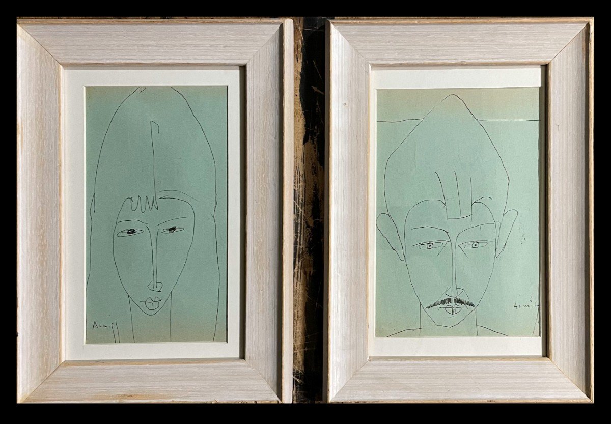 Armenag Missirian "armiss" (1901-1977) - Deux Visages