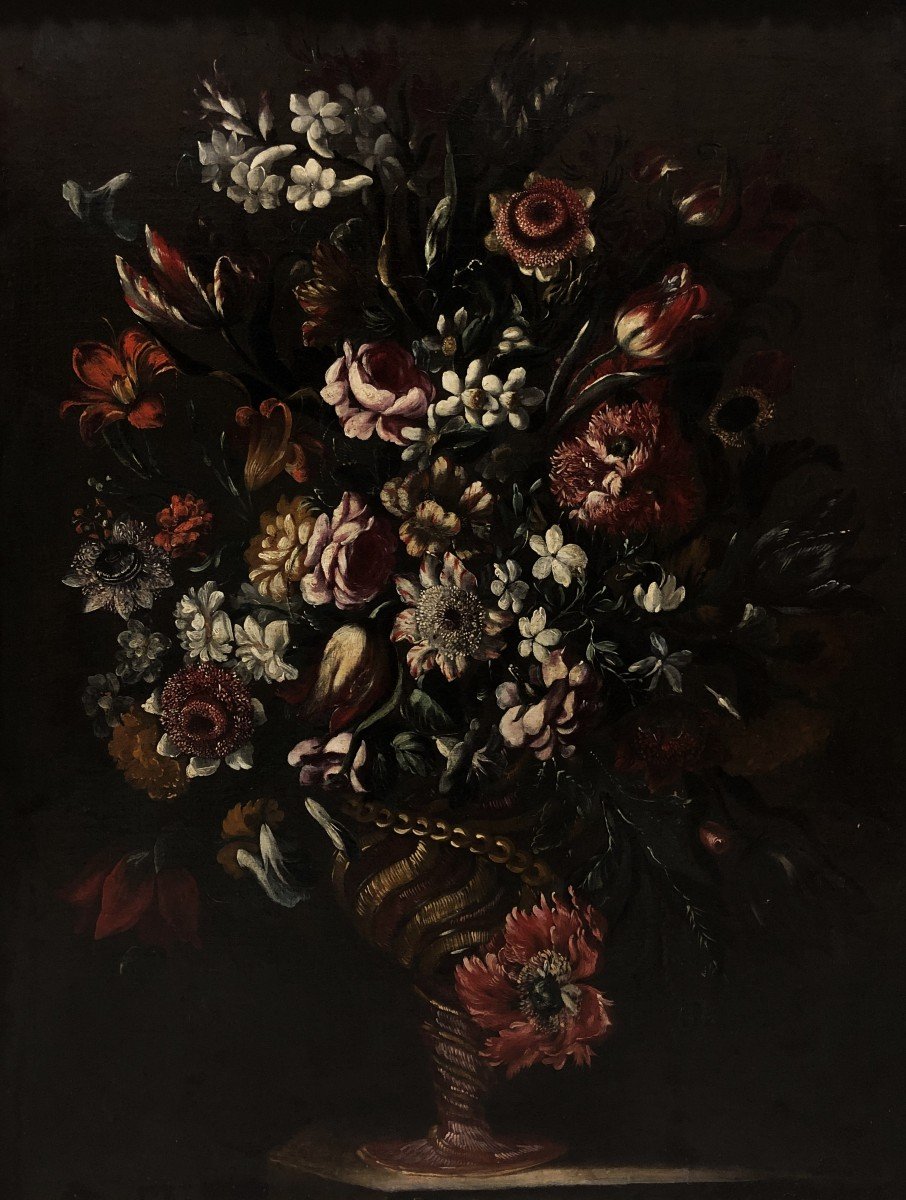 Jan Baptist Bosschaert (1667-1746) - Nature Morte Aux Fleurs-photo-2