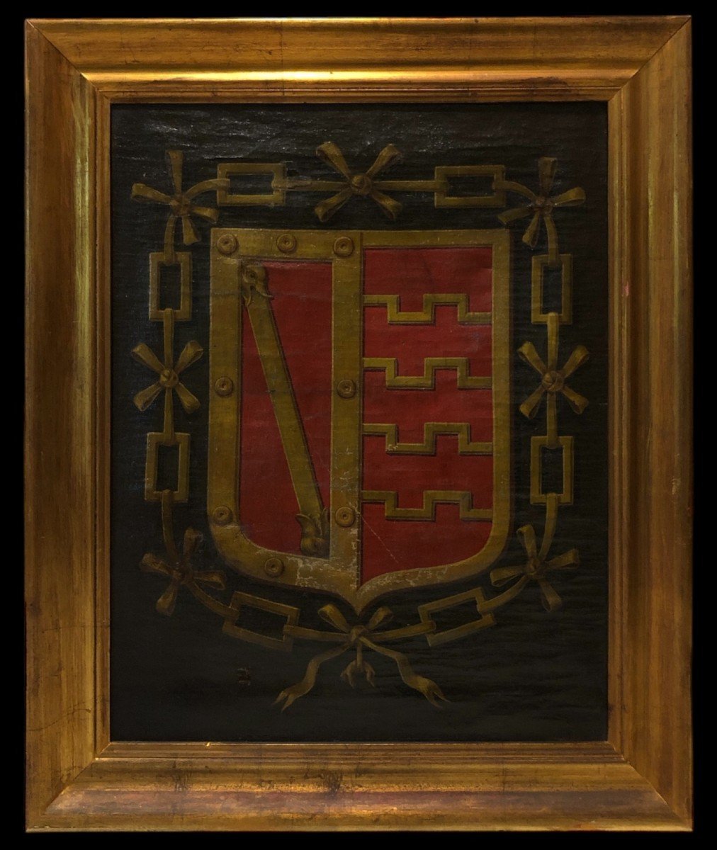 Spanish School (18th-19th Century) - The Standard Of Castile