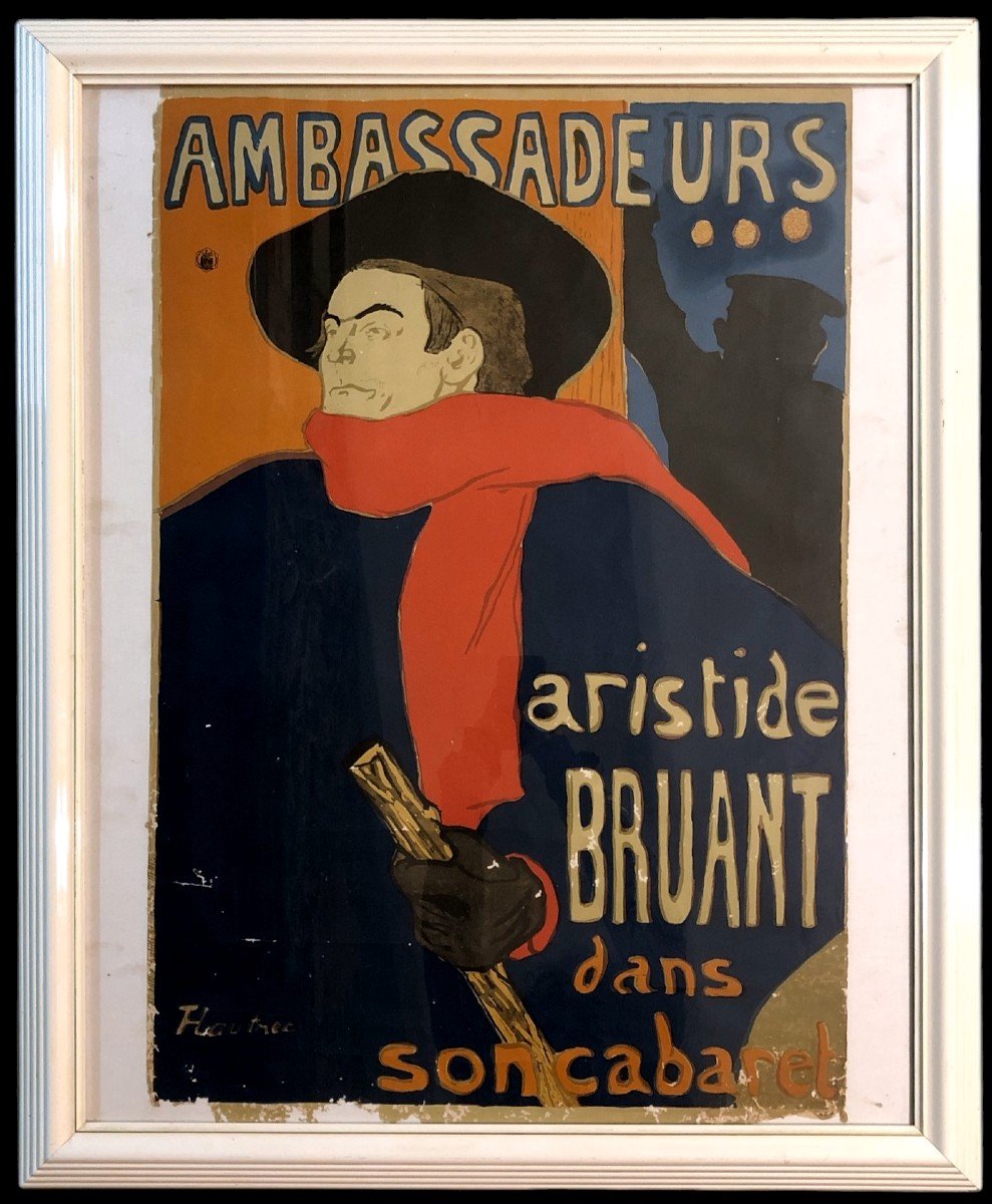 Henri De Toulouse-lautrec (1864-1901) - Aristide Bruant / Ambassadeurs