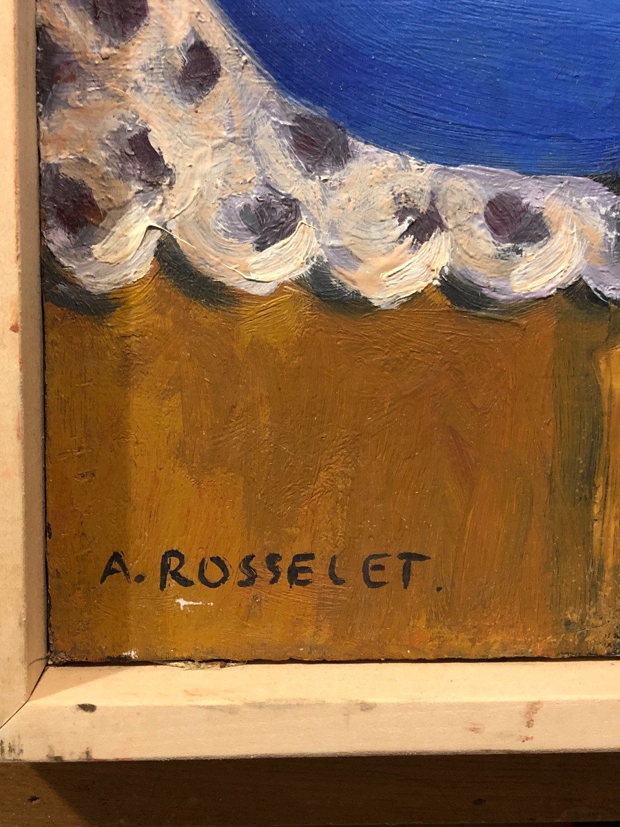 	 André Rosselet (1912-?) - Reverie Ii-photo-3