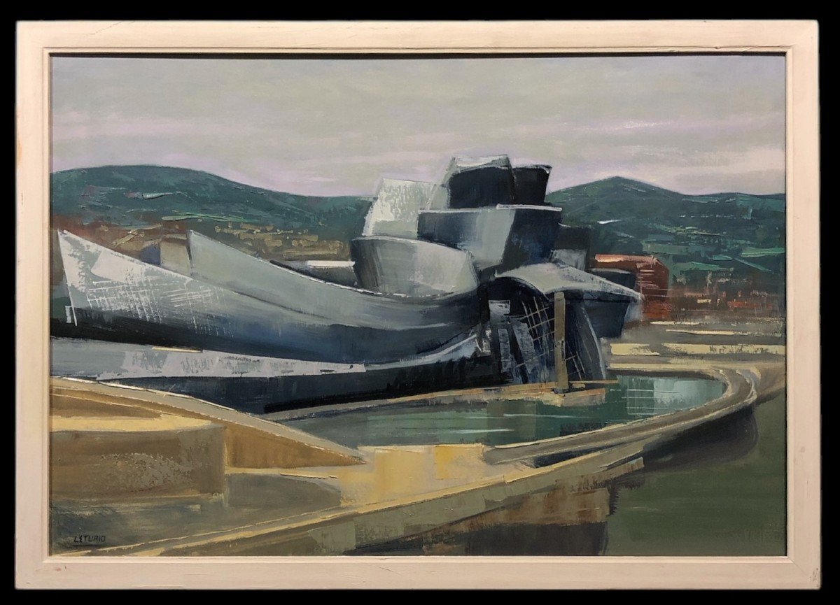 Modern Basque School - The Guggenheim Museum In Bilbao