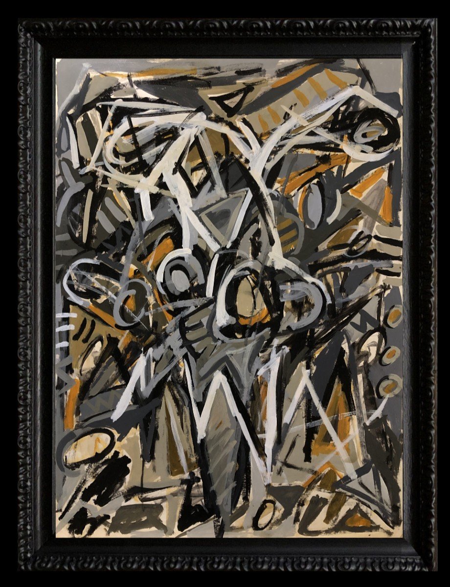 American Abstract Expressionism School (1960s) - Composition 