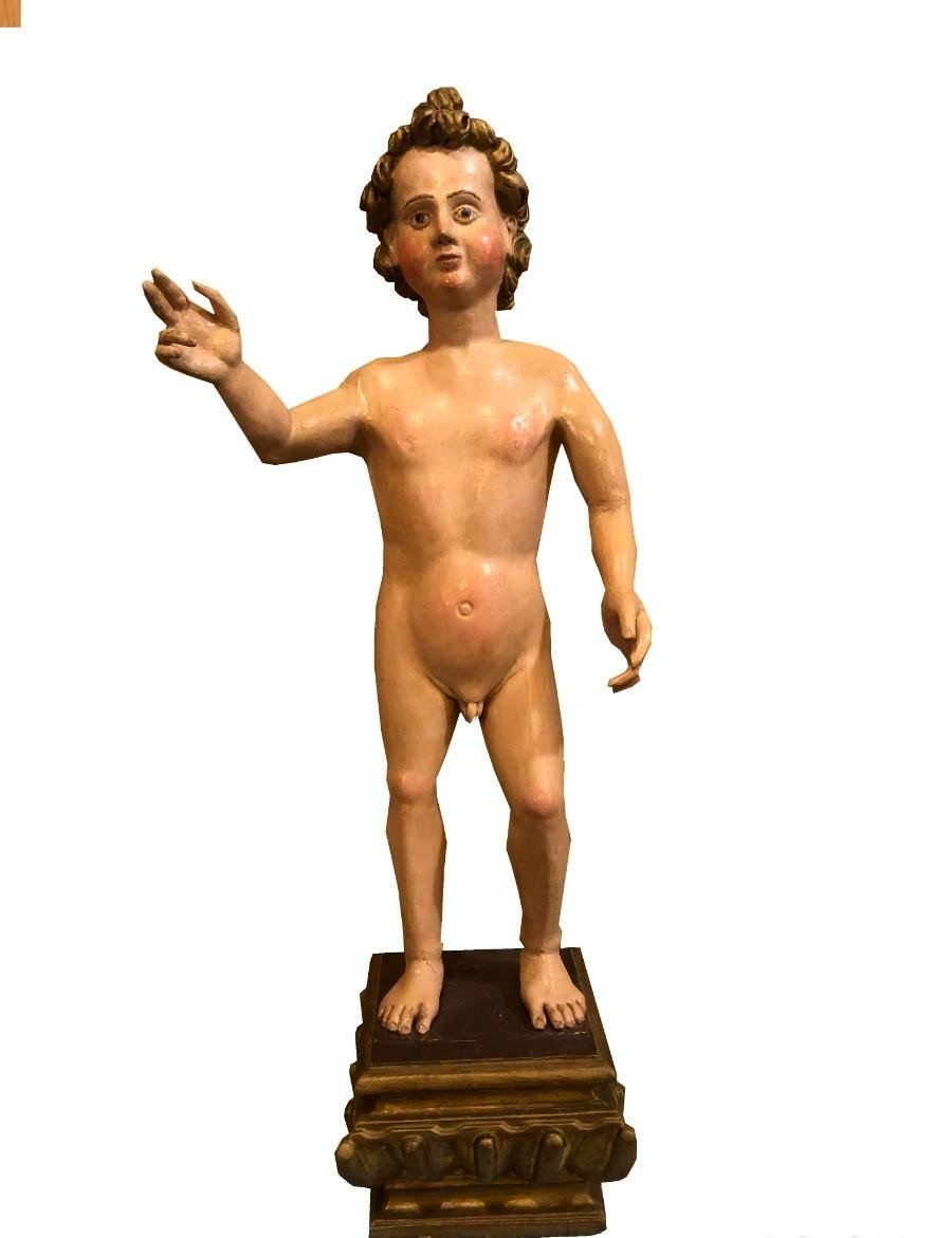 Sculpture Of The Child Jesus According To The Model Of Martínez Montañés – Spain, 18th Century