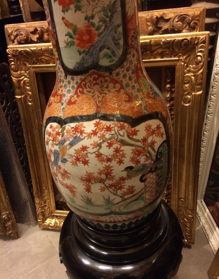 Japanese Imari Colorful Vase – Japan, 19th Century-photo-3