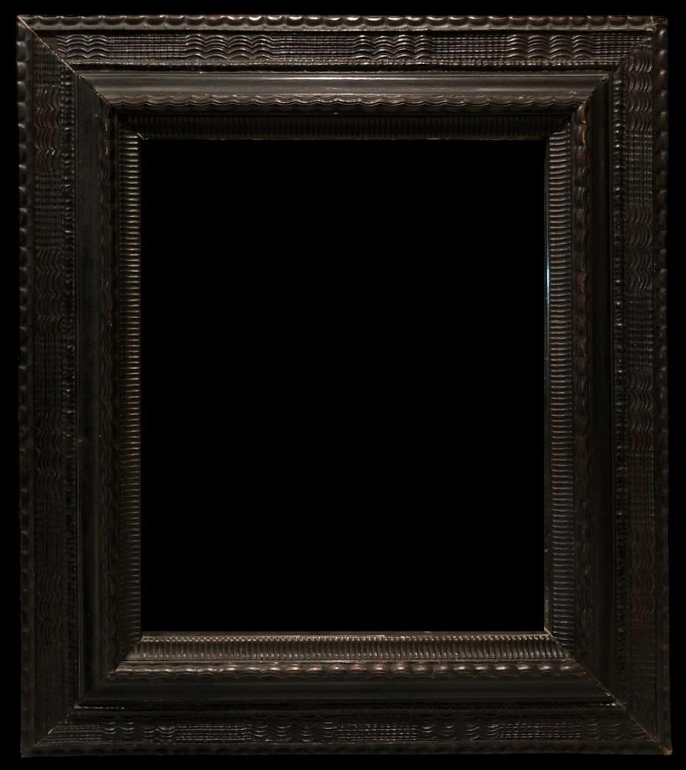 Antique Spanish Carved Wooden Frame – Spain, 19th Century