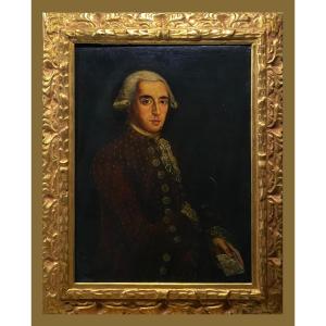 Spanish School (late 19th Century) - Portrait Of A Gentleman (in The Manner Of Goya)