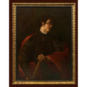 Boulogne School (c. 1620) - Portrait Of The Emperor Caligula (from An Engraving By Titian)