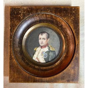 French School (early 20th Century) - Beautiful Miniature Napoleon Bonaparte