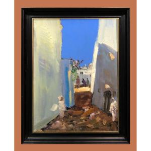 Orientalist School (1930s) - Alleys Of Marrakesch