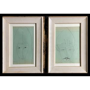 Armenag Missirian "armiss" (1901-1977) - Deux Visages