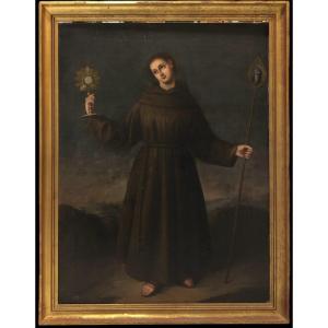 Spanish School (early 18th Century) - Portrait Of John Duns Scotus