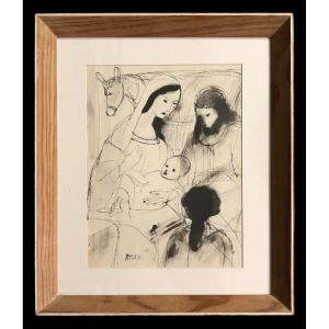 Armenag Missirian "armiss" (1901-1977) - Nativity