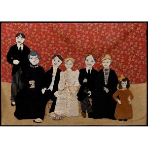 French Artisan School (1930s) - The Family Of Marcel Proust