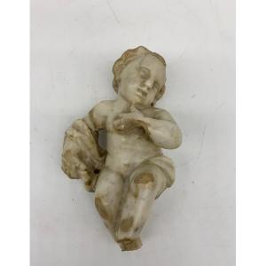 Alabaster Child Sculpture – Spain, 17th – 18th Century