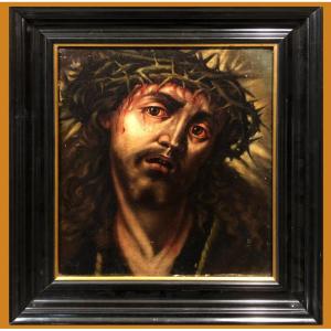 Painting Of The Ecce Homo - Italian School, 17th Century