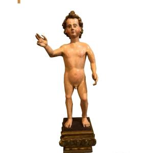 Sculpture Of The Child Jesus According To The Model Of Martínez Montañés – Spain, 18th Century