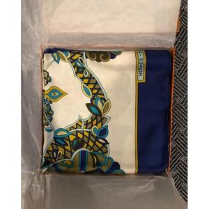 Original Hermes Silk Scarf With Box – Paris, 21st Century