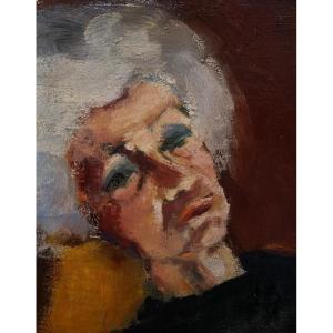 Portrait Of An Old Woman – France, 20th Century