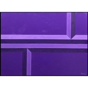 Felix Ferreras (1954) - Purple Construction