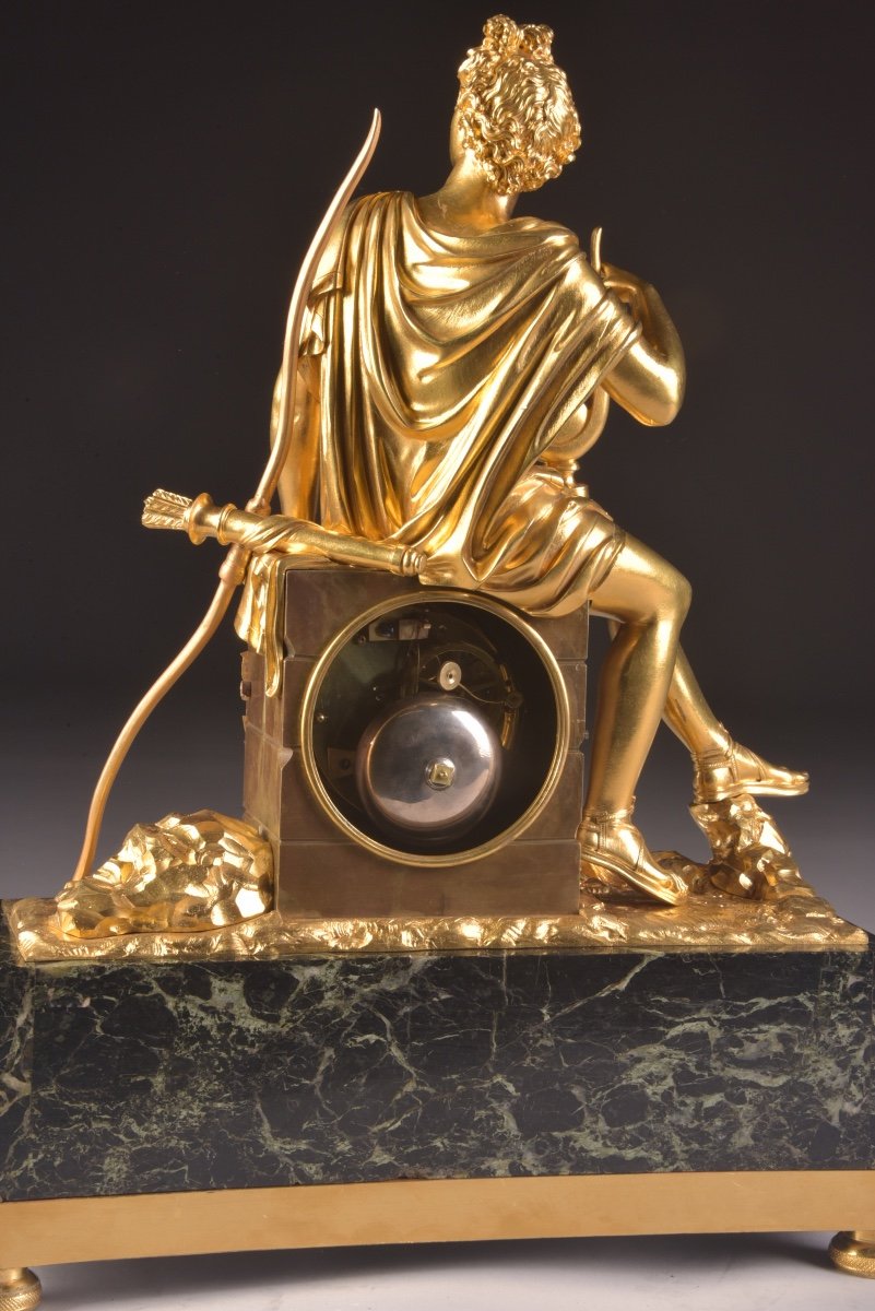 Large French Empire Clock To Apollo-photo-3