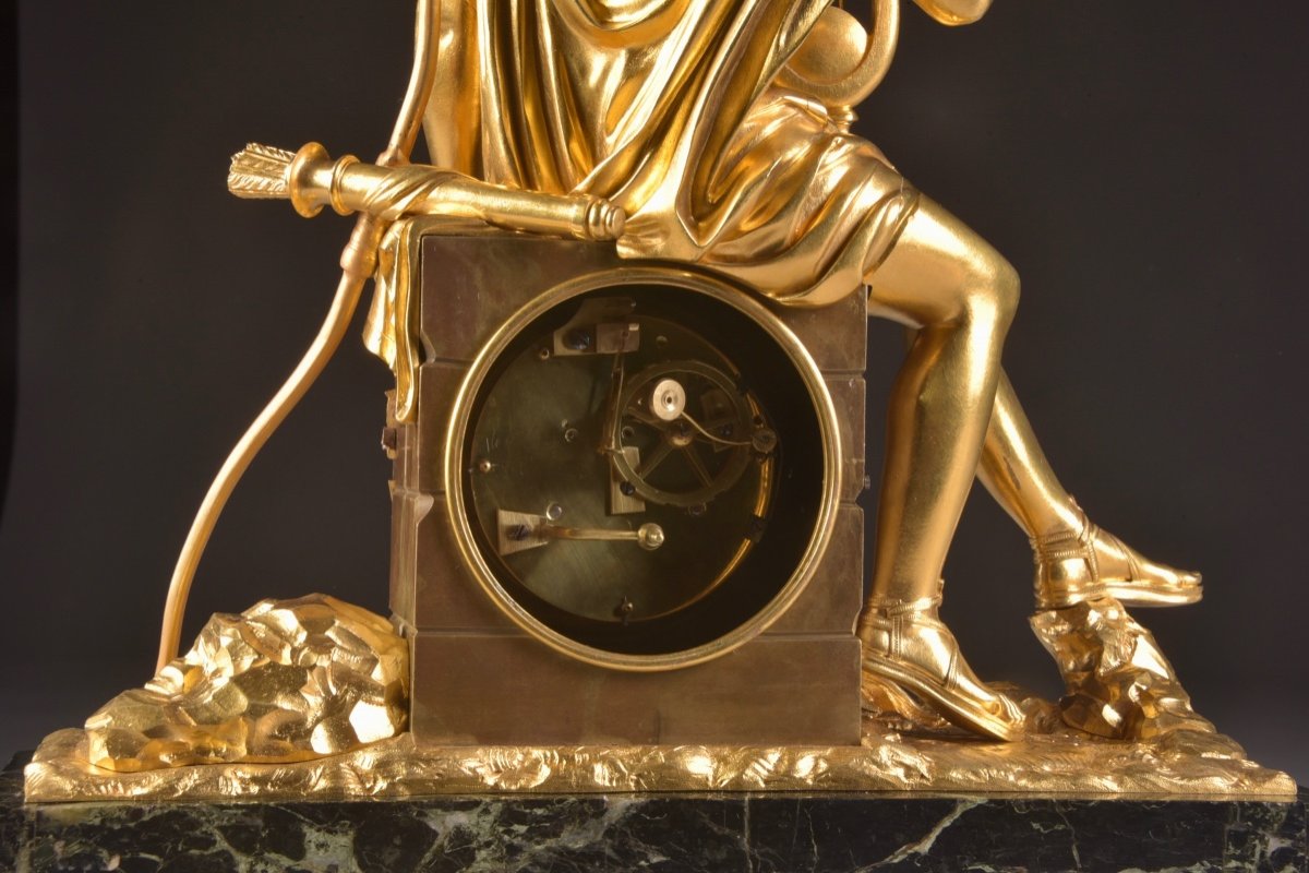 Large French Empire Clock To Apollo-photo-5