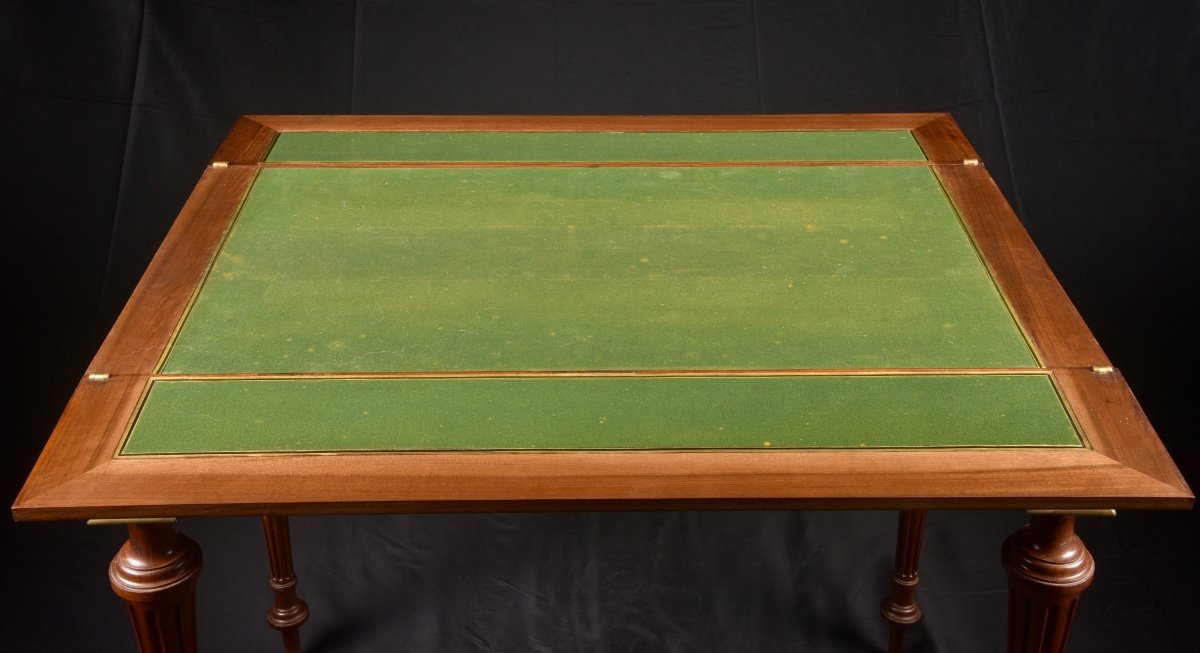 19th Century French Side/game Table-photo-4