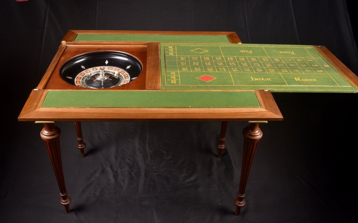 19th Century French Side/game Table-photo-2