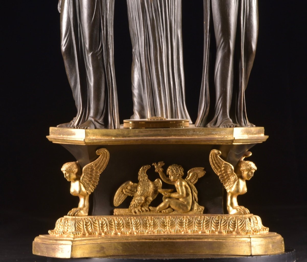 Large Centerpiece Based On The Models Of Pierre-philippe Thomire (1751-1843)-photo-4