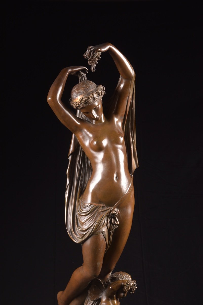 Allegory Of Day - James Pradier 1790 - 1852, Ca. 1840-photo-2