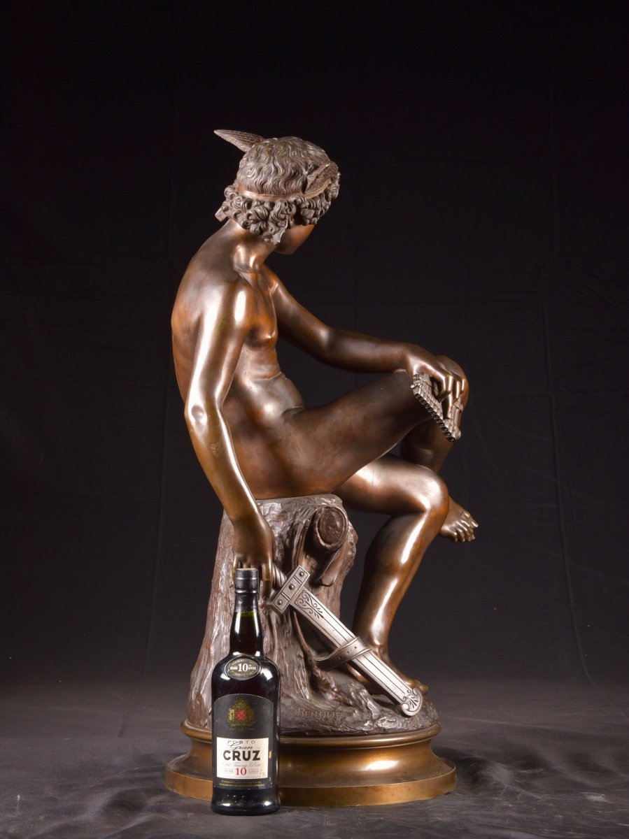 Mercury At Rest - Pierre Marius Montagne (1828-1879)-photo-4