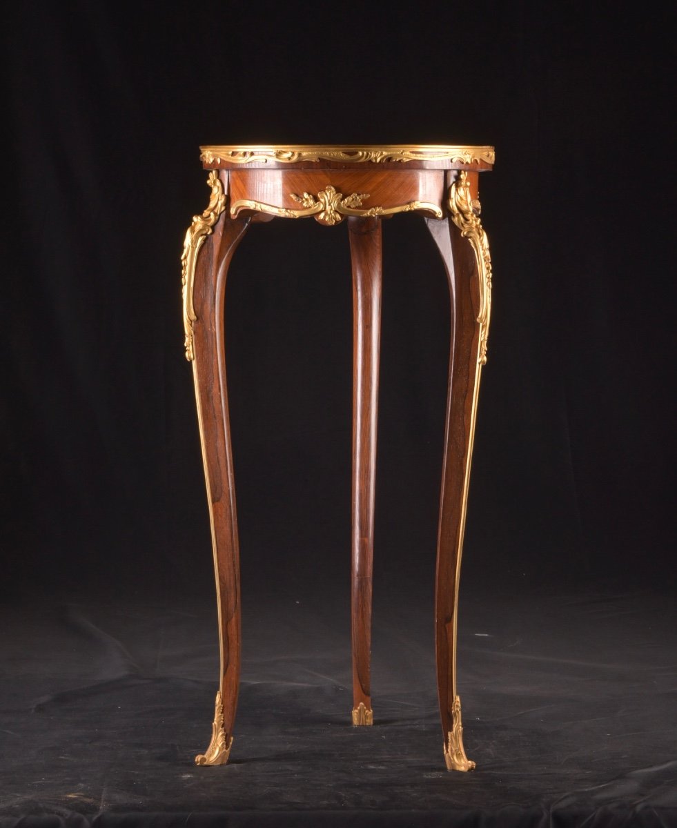 Late 19th Century Side Table By "françois Linke", Paris, 1895-photo-5