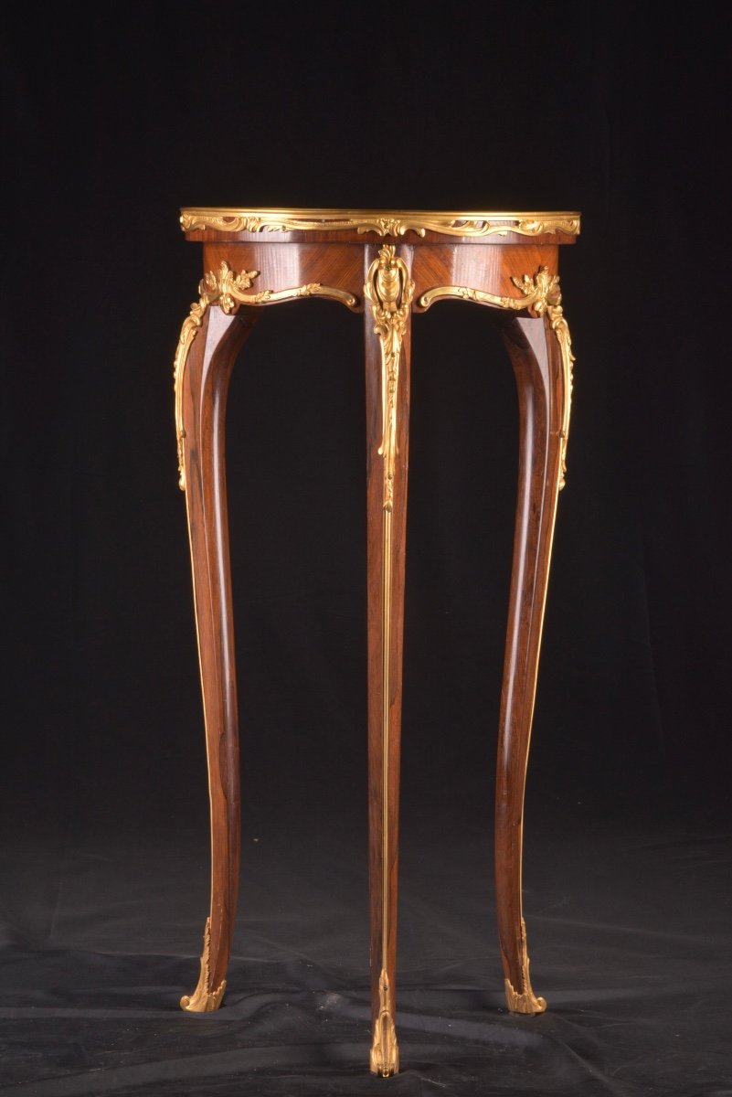 Late 19th Century Side Table By "françois Linke", Paris, 1895-photo-7