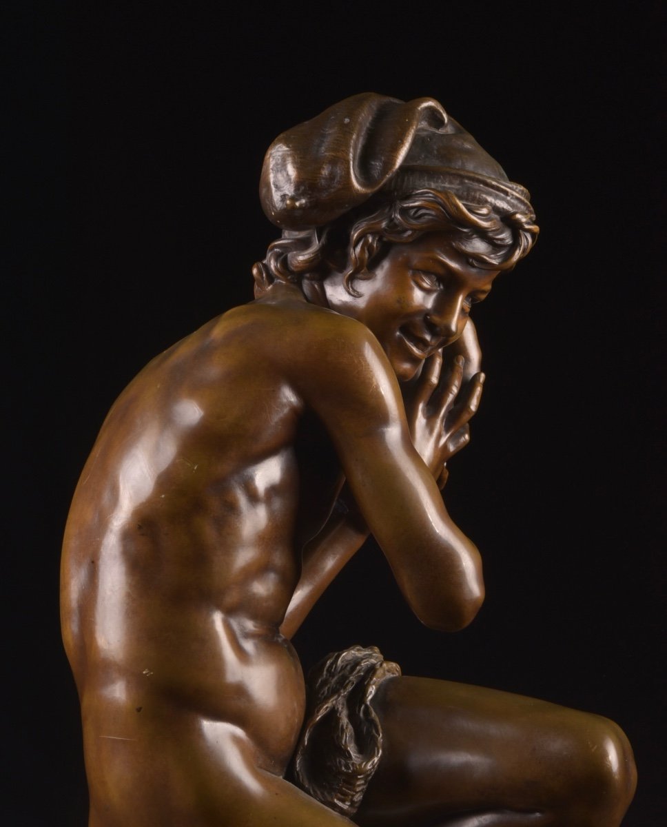 Jean Baptiste Carpeaux (1827-1875). Neapolitan Shellfish Fisherman-photo-4