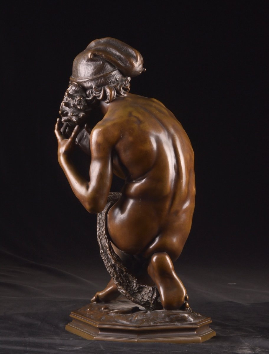 Jean Baptiste Carpeaux (1827-1875). Neapolitan Shellfish Fisherman-photo-3