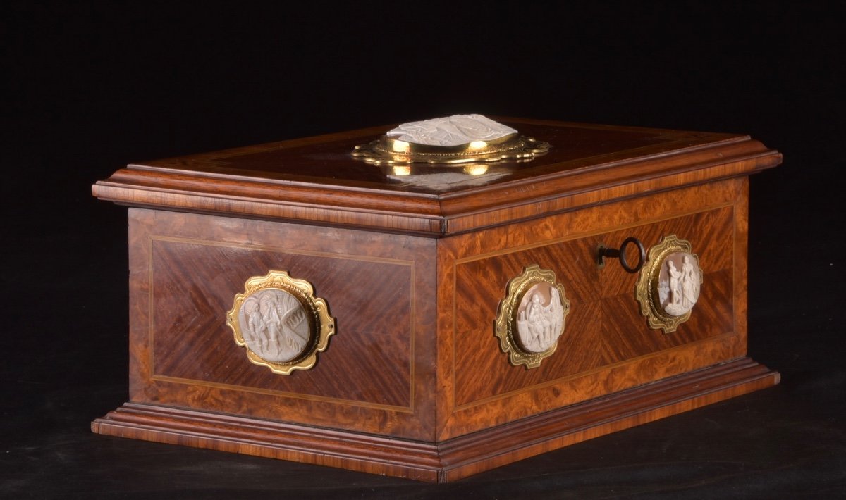 French 19th Alphonse Giroux (1776-1848), Jewelry Box-photo-2