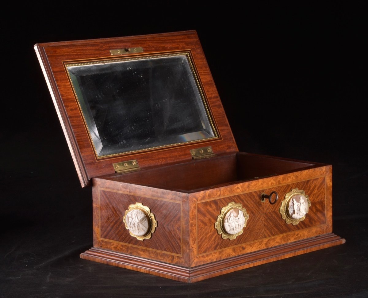 French 19th Alphonse Giroux (1776-1848), Jewelry Box-photo-4