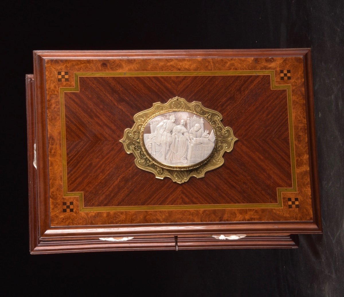 French 19th Alphonse Giroux (1776-1848), Jewelry Box-photo-1