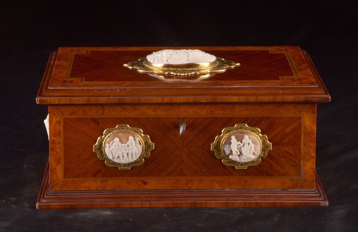 French 19th Alphonse Giroux (1776-1848), Jewelry Box-photo-6