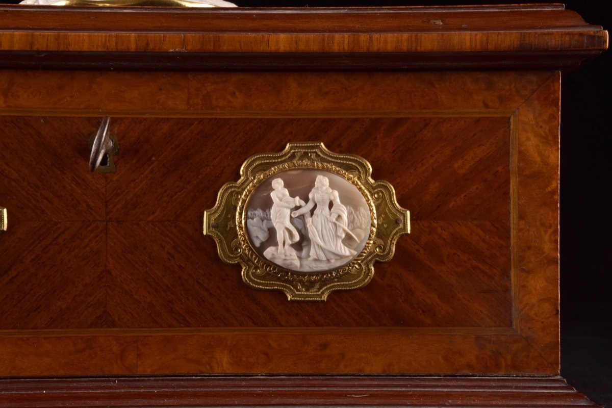 French 19th Alphonse Giroux (1776-1848), Jewelry Box-photo-7