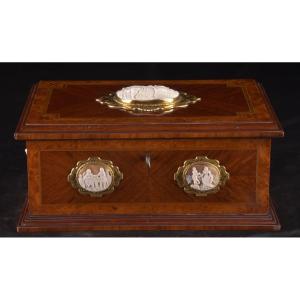 French 19th Alphonse Giroux (1776-1848), Jewelry Box