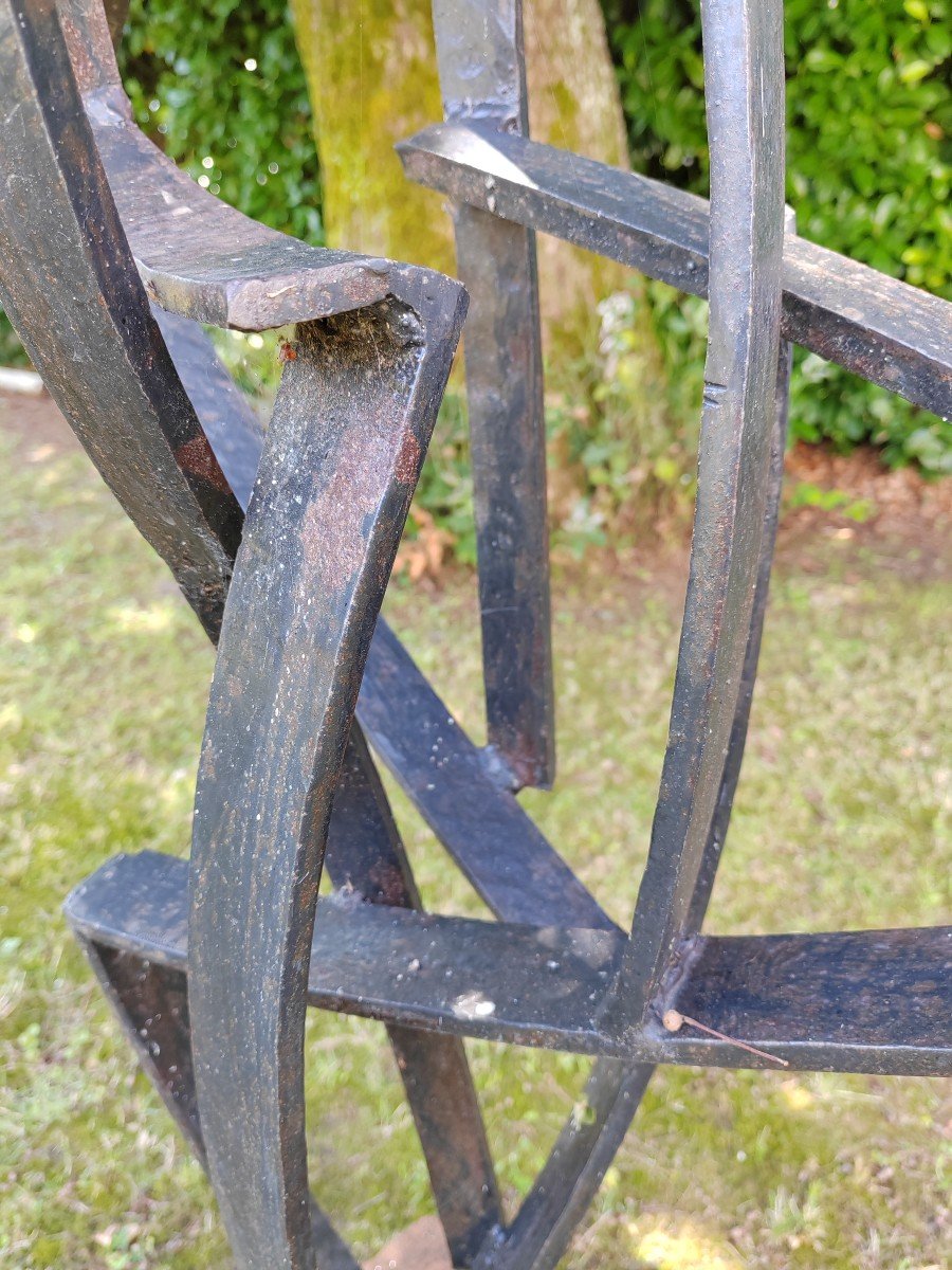 Large Sculpture By Jean Gilles (1925-2014) Doubs Besançon-photo-1