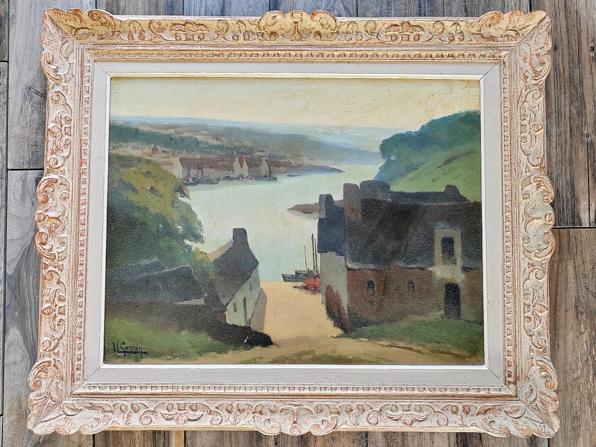 Audierne Ulysse Gorrin Brittany Large Painting