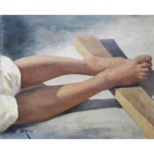 Alexandre Brun Feet Of Christ 