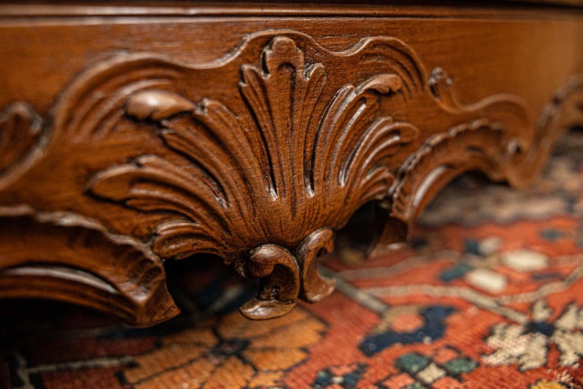 Bordeaux Chest Of Drawers In Solid Mahogany-photo-4