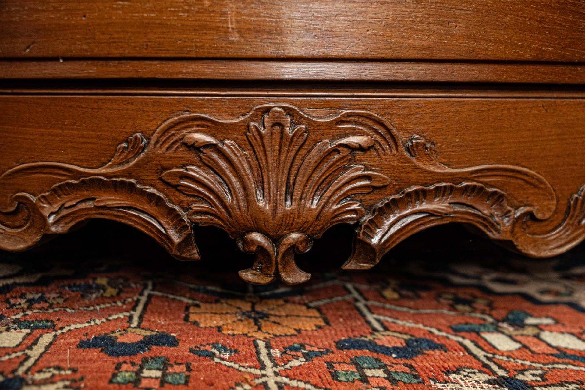 Bordeaux Chest Of Drawers In Solid Mahogany-photo-5