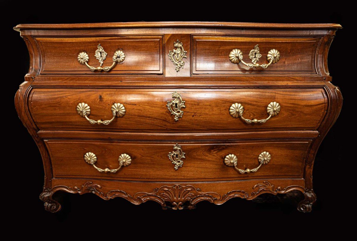 Bordeaux Chest Of Drawers In Solid Mahogany