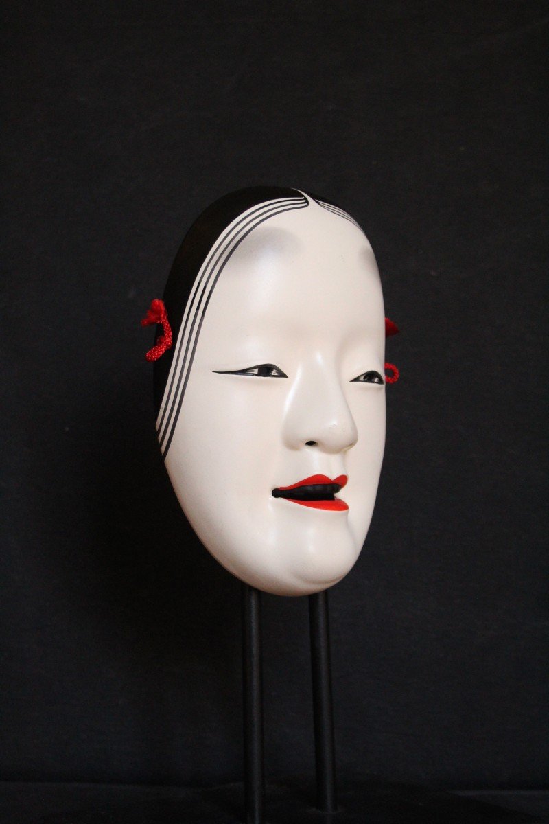 Koomote Japanese Vintage Pottery Teather Noh Mask