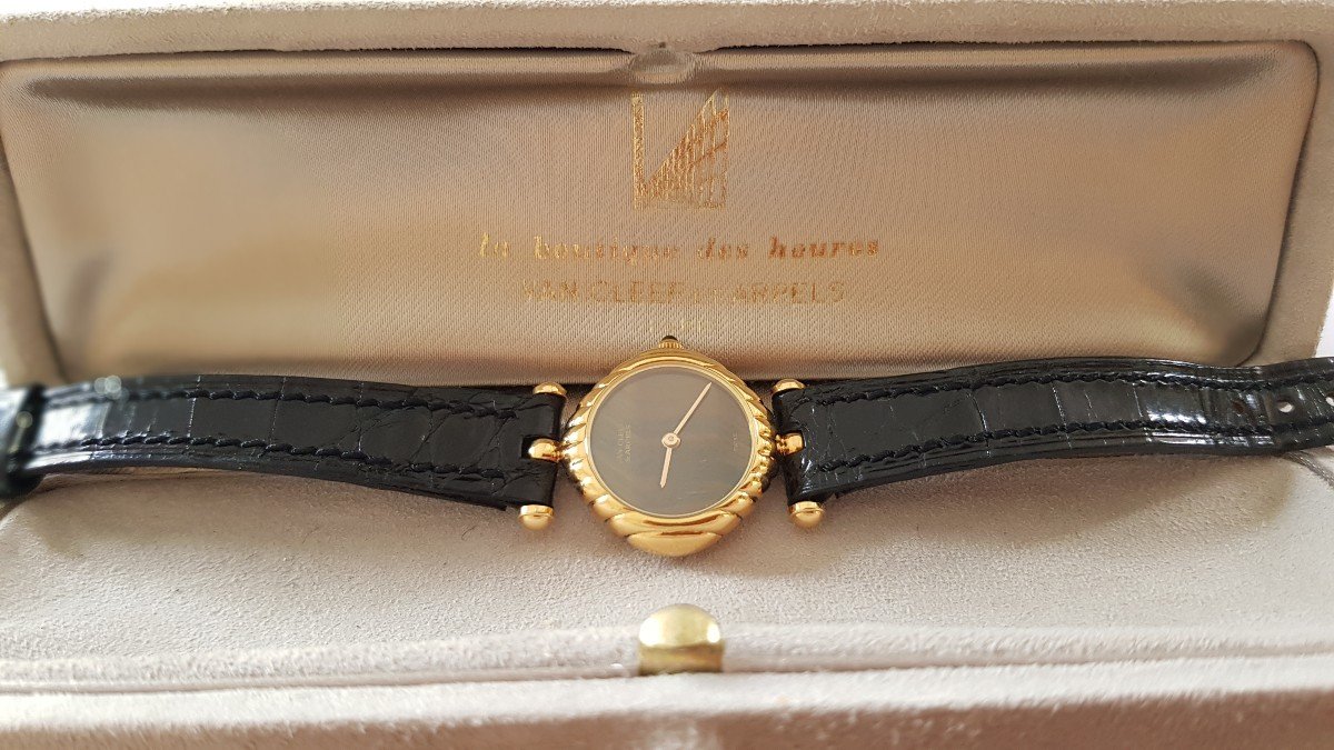 Van Cleef And Arpels Gold Lady's Watch